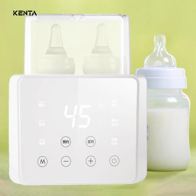 China BPA Free Manufacture Good Quality Baby Milk Heater Popular Electric Double Baby Milk Bottle Warmer And Sterilizer for sale