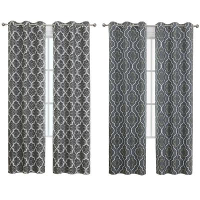 China OWENIE Panel Blackout Competitive Price Thermal Window Curtain in High Quality 100% Total Ready Made Blackout Curtains for Living Room for sale