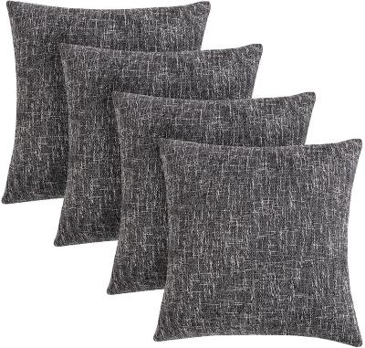 China OWENIE 4pcs Quality Super Folded Square Covers Home Decorative Canvas Pillow Case Super Soft Star Pillow Cushion Cover for sale