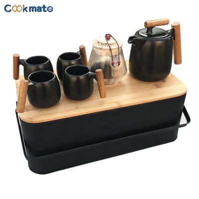 China New Exquisite Sustainable Hand Brew Coffee or Tea Tools Handmade Brew Dripper V60 Coffee Gift Set for sale