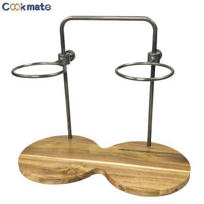 China Viable Metal Coffee Brewing Stand Coffee Dripper Stand Coffee Filter Holder Stand for sale