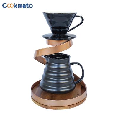 China Viable Metal Coffee Brewing Stand Coffee Dripper Stand Coffee Filter Holder Stand for sale