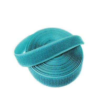 China 100MM Unnapped Durable Hook And Loop Fastener No Brushed Loop Un-pilling Hook Loop Roll for sale