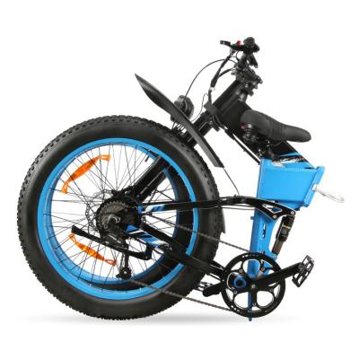 China 2022 Aluminum Alloy 36v Battery Fat Tire Electric Mountain Bike Heavy Wheel 29 Inch Folding Electric Bike Moped 48v 20ah Battery for sale