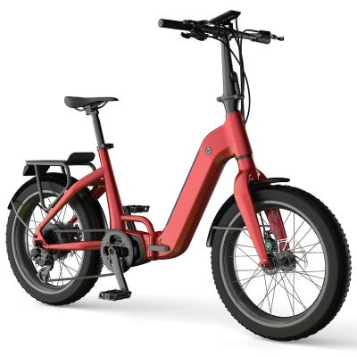 China Aluminum alloy cheap aluminum frame e bikes 2022 hub motor big battery folding electric bicycle sports bike adults for sale