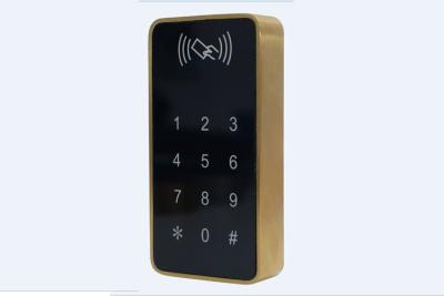 China SUS Touch Keypad Number  RFID Cabinet Lock With Password and RFID Card Unlocking for sale