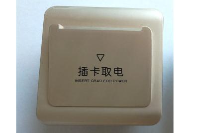 China Insert Card M1 Energy Saving Switch   For Hotel Rooms   Fireproof  RF Card  Supply for sale