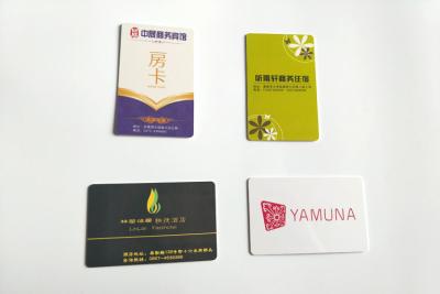 China La puerta abierta del uso plástico del PVC de la tarjeta de visita de Rfid de la impresión más de 100000 ciclos escribe resistencia en venta