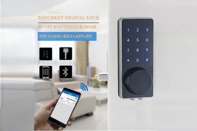 China Renting House / Condo Touchpad Bluetooth Digital Smart Lock Zinc Alloy Aluminium Material for sale