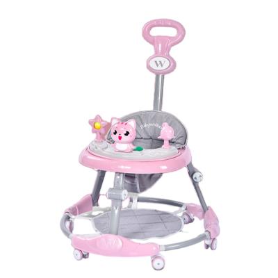 China Cheap price pp foldable baby walkers for boys and girls 6-18 months best age foldable kids walking chair toys for sale