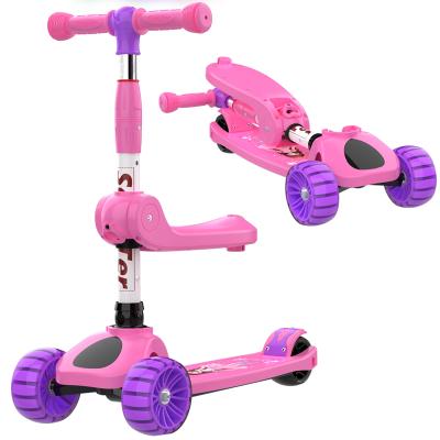 China Child Wheel Outdoor Instant Mini Children Scooter is suitable for children aged 1-16 for sale