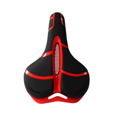 China High Quality Comfortable Thicken and Enlarge PU Mountain Bike Saddle Road Bike Cushion Moutain Bike Accessories for sale