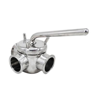 Chine Milk 1-1/4 Inch Food Grade Stainless Steel Flange Gate Valves à vendre