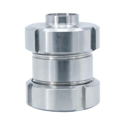 China SANITARY Stainless Steel Sanitary Union Spring Non Return Valve Check Valve for sale