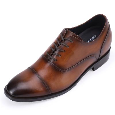 China Durable High Quality Suede Leather Brogue Wedding Shoes Mature Adults Stylish Shoes For Men for sale