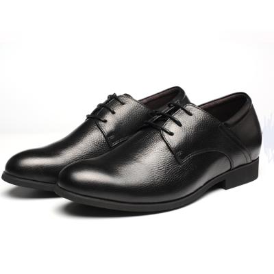 China European CF Men's Hidden Heel Height Increasing Height Increasing Formal Dress Leather Shoes for sale