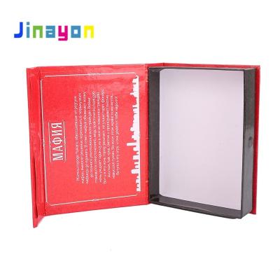 China Recyclable Custom Black Magnet Folding Paper Packaging Gift Box With Magnetic Closure for sale