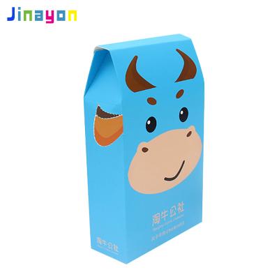 China Recyclable Jinayon New Custom Design Cardboard Snack Box With Animal Cow Shape Box For Chocolate Packaging for sale