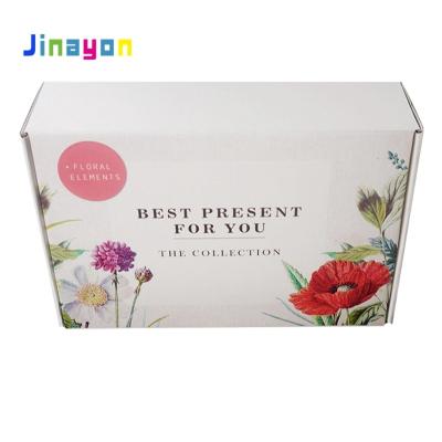 China Jinayon Luxury CMYK Disposable Packaging Printing Shipping Cardboard Subscription Gift Paper Announcement Boxes for sale