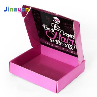 China OEM Boxycharm Disposable Single Layer Corrugated Subscription Wholesale Malier Paper Shipping Box for sale