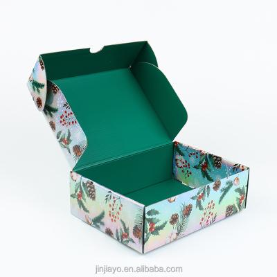 China Recyclable Mailing Mailer Magnet Box CMYK Spot Printed Custom Paper E-F Flute Corrugated Folded Storage Box Delivery for sale