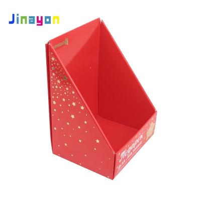 China Recycled Materials PDQ Display Box Presentation Boxes Carton Customized Cardboard Box for sale