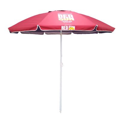 China Modern Custom Outdoor Garden Beach Umbrella Outdoor Advertising Sun Print Logo Umbrella for sale