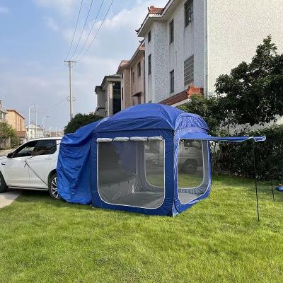 China Carpa Toldo Para Coche Pop Up Carpa Toldo Para Coche Portable Pop Up Car Truck Car Tent Campervan Awning Straight Type Awning With Mosquito Net for sale