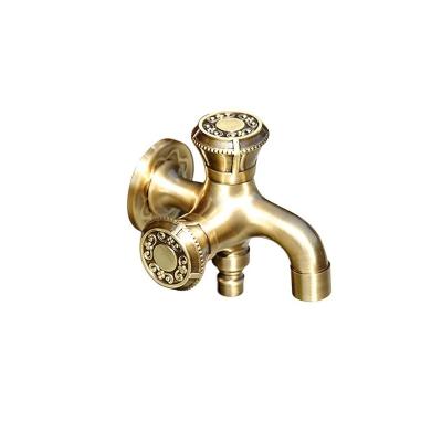 China China Wholesale Floor Stand Faucets Water Faucet Gold Outdoor Brass Faucet For Car Wash for sale