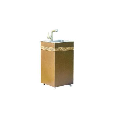 China Factory Supplier New Traditional Portable Outdoor Large Washbasin &Sus Al Alloy Durable Outdoor Wash Basin for sale