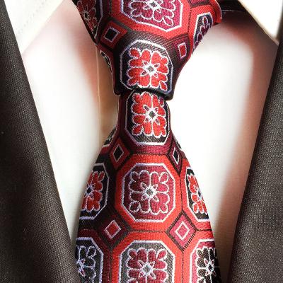 China 100% Handmade Burgundy Wedding Tie 100% Silk Ties Set Mens Formal Wear Tie Set for sale