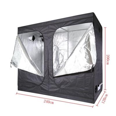 China 8x4ft Easily Assembled 240x120x200 Mylar Grow Tent Canvas, Mini Grow Box Indoor Grow Tent Dropshipping for sale