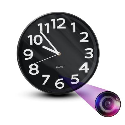 China NIGHT VISION Wall Clock With Hidden Camera APP Spy Camera Motion Detection Wireless Micro WiFi Spy Camera for sale