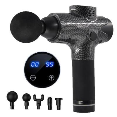 China Professional Massage Function Vibration 24v Cordless Deep Tissue Muscle Massager Gun for sale