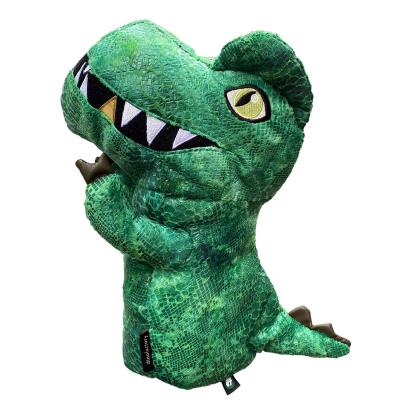 China Polyester Golf Head Cover Golf Blade Putter Cover Head Covers Club Protector Pattern Dinosaur Headcover Magnetic Driver for sale