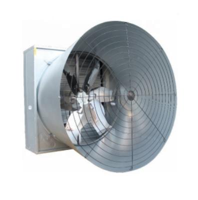 China New Farms Design 50 Inch Butterfly Cone Fan For Poultry Dairy Farm Ventilation Industrial Exhaust Fan for sale