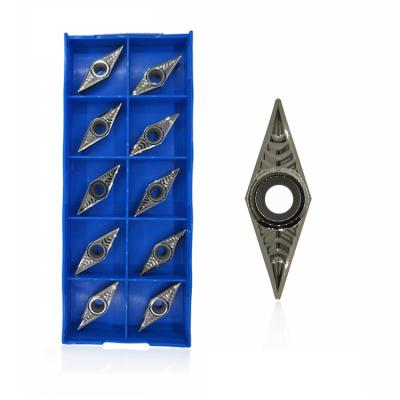 China Logo High Performance Vcgt 160402-Ak CNC Lathe Machine Customized Indexable Cutting Tools Turning Inserts For Aluminum for sale