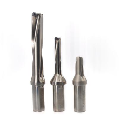 China High Performance Cutting Wear Resistance Indexable High Speed ​​2D/3D/4D/5D Carbide Milling U Drill With WCMT Wcmx Spmg Inserts for sale