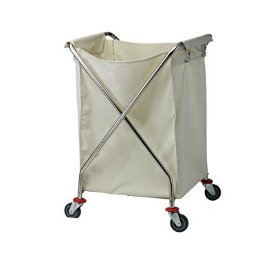 China X Cart UPPSEA X Shape Frame Foldable Commercial Rolling Foldable Laundry Cart for sale