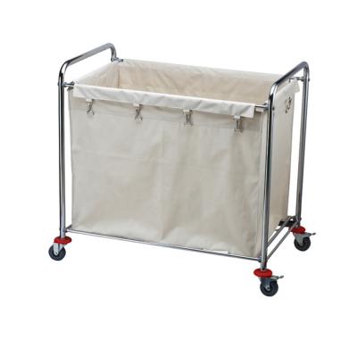 China Canvas Liner UPPSEA Removable Canvas Liner Collapsible Collapsible Laundry Cart for sale