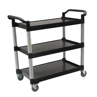 China Restaurant Kitchen Hotel Best Selling Trolley Janitor Carts Multifunctional Cleaning Service Cart for sale