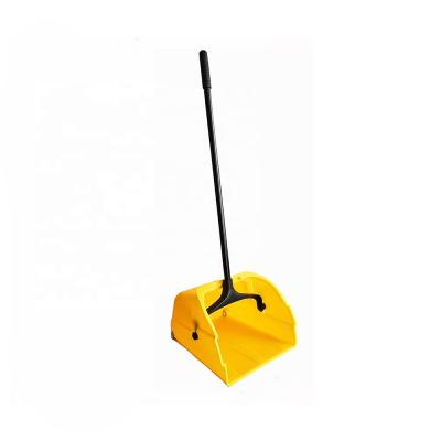 China Home Indoor Floor Standing Office Room Kitchen Dustpan Dustpan Cleaning Dustpan Standing Lobby Windproof Set Straight for sale