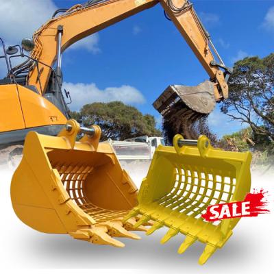 China 32 Ton Escavadora Bobcat Sieve Bucket para a maquinaria de construção à venda