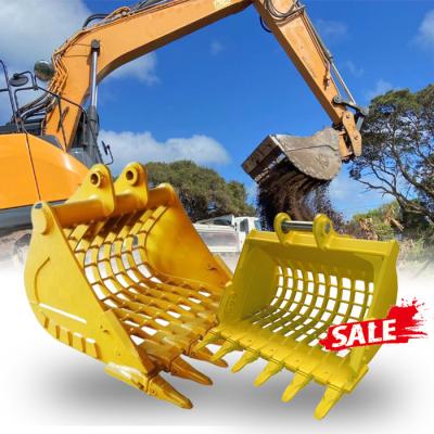 Chine Le métal Nm400 tamisent l'excavatrice Skeleton Bucket With 0,8 CBM Volumn à vendre