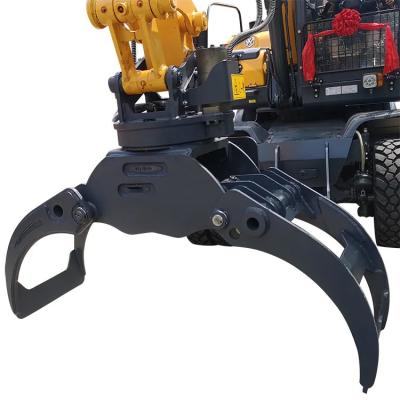 Chine 24 Ton Excavatrice Hydraulic Grapple, excavatrice mécanique Grab For Komatsu Hitachi à vendre