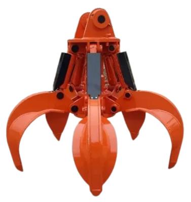 Chine Grippage mécanique de peau d'orange d'approbation de la CE, excavatrice Hydraulic Grapple For CAT320 à vendre