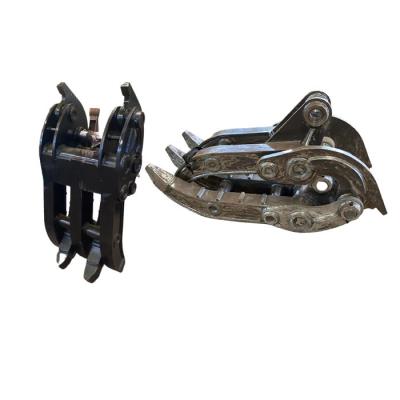 China Multiple Guarantees Excavator Mechanical Grapple Excavator Steel Grapple For ZX250, PC300 Cat Sanny Hitachi Komatsu Etc for sale