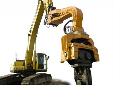 中国 High Quality Bridge Pile Foundation Excavator Used Hydraulic Vibro Pile Hammer 販売のため