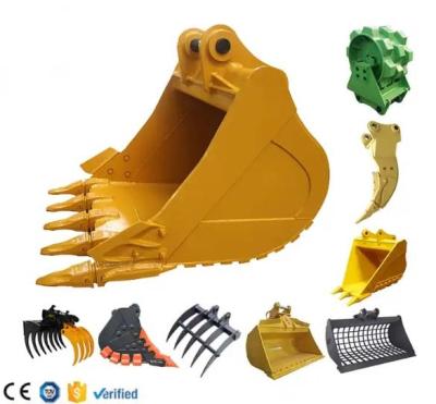 China Factory custom produce Excavator Tilt Bucket For 1 2 2.5 3.5 Ton Mini Excavator for sale