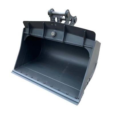 China NM400 Tilt Mud Bucket 1200MM 800MM Wide Mud Ditch Cleaning Buckets Voor Mini Excavator Te koop